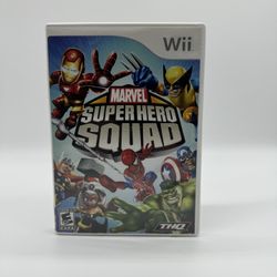 Marvel Super Hero Squad Nintendo Wii 2009 Complete with Manual CIB