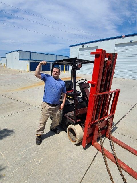 36v Electric Forklift Clark 4000 Lb Capacity