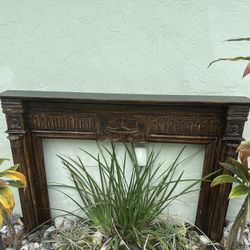 Wooden Mantle 