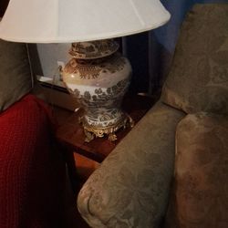 Old Heavy Decorative Lamp 