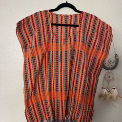 Blusa artesanal size large