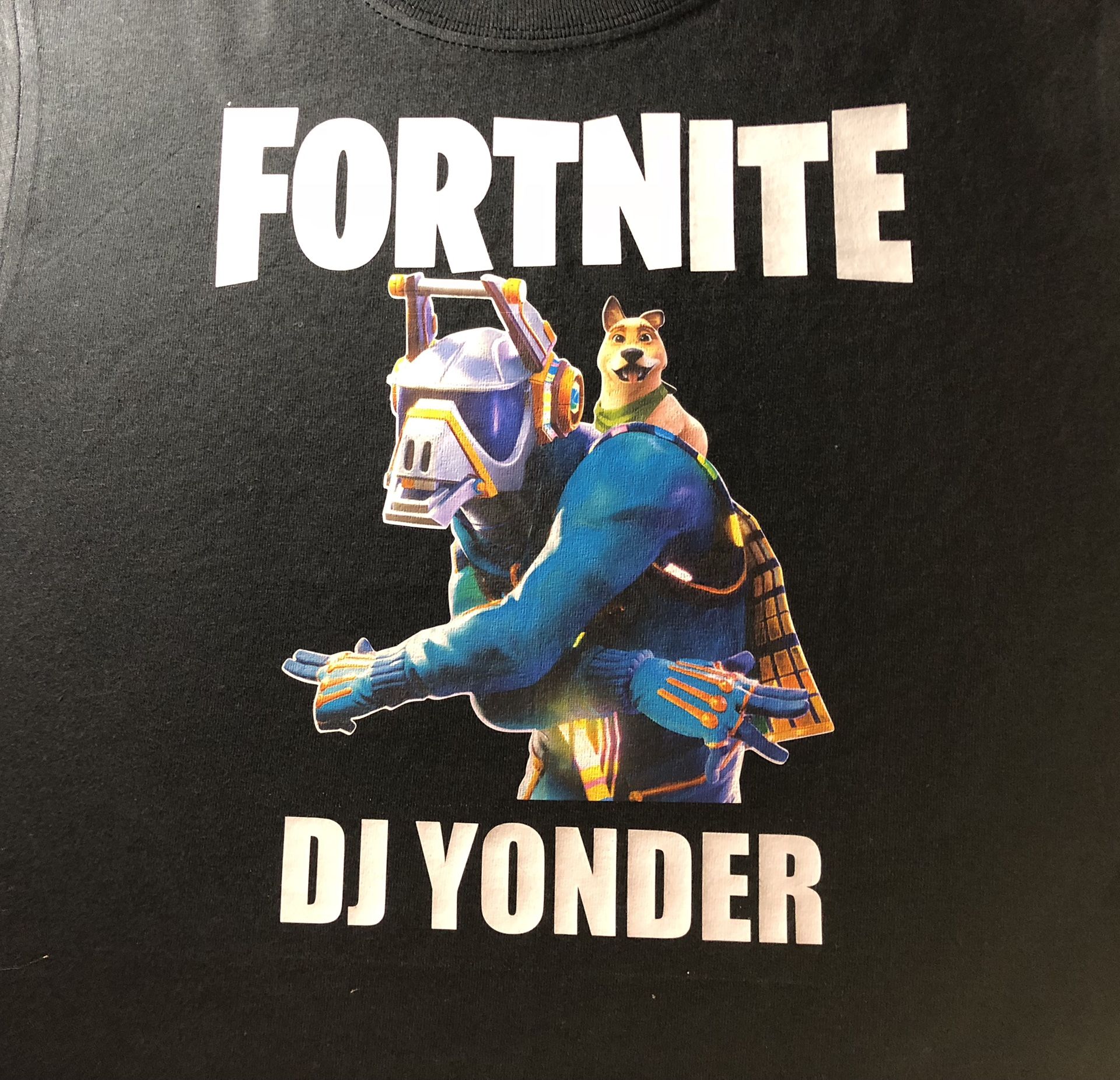 Fortnite custom vinyl shirts