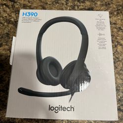 New Logitech H390 Headset 