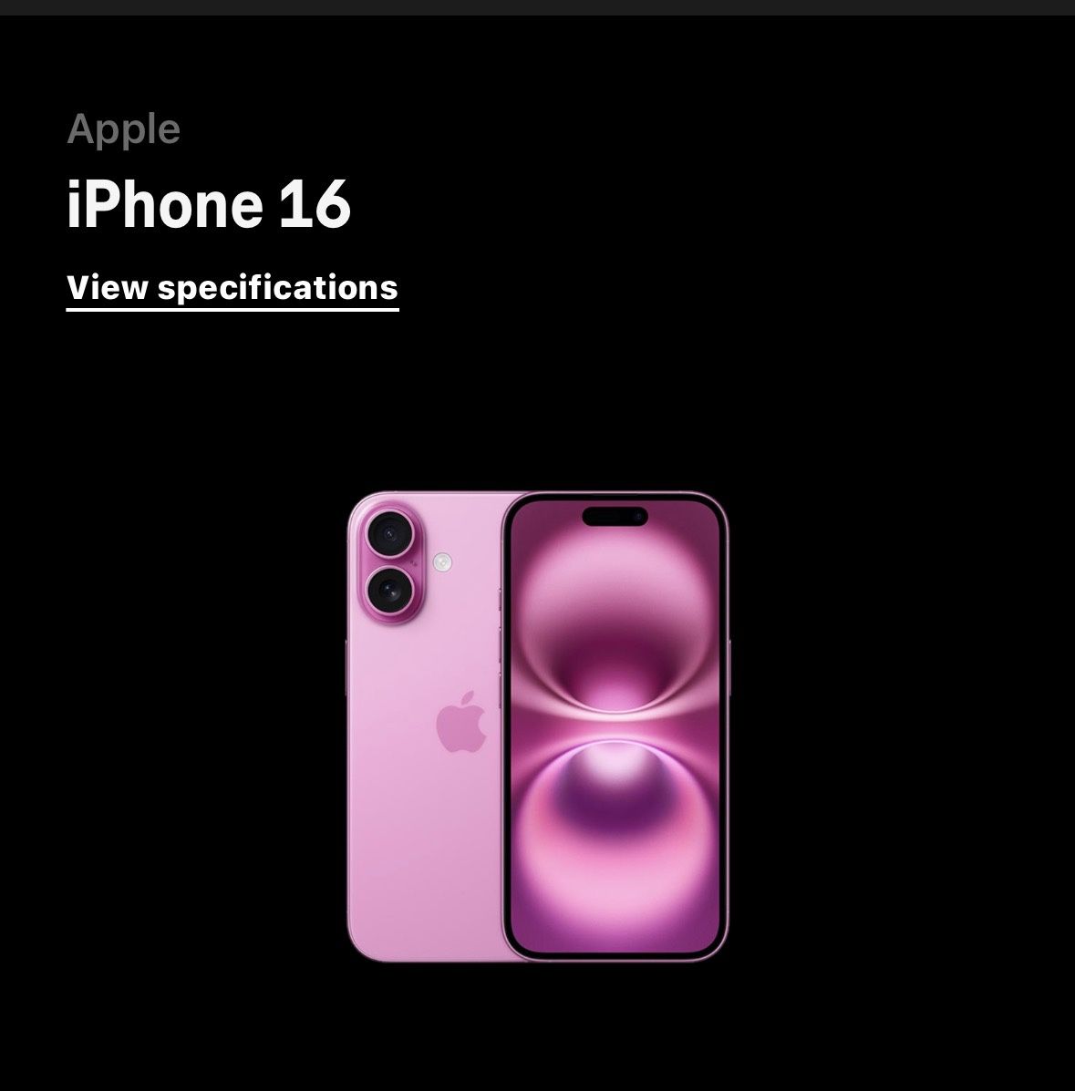 iPhone 16