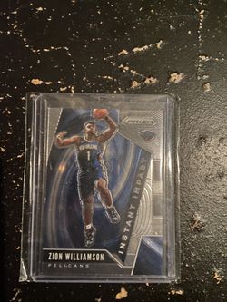 Zion Williamson prism RC card