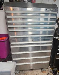 Husky Stainless Steel Rolling Tool Chest