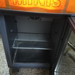Tito's Neon Sign In Mini Fridge