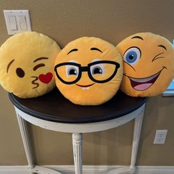 Emoji pillows
