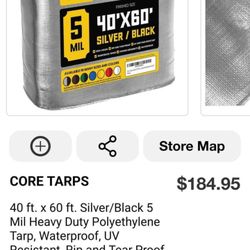 tarp 40ft ×60ft
