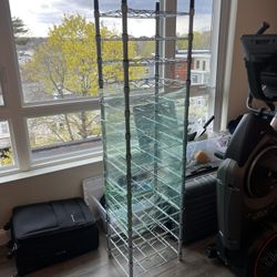 ikea omar bottle shelf (holds 56 bottles)