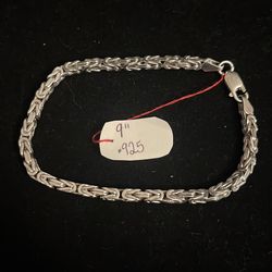 .925 Sterling silver bracelet