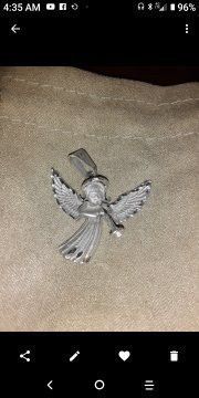 925.Silver. Angel pendant