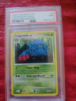 2008 Tangrowth Holo PSA 9