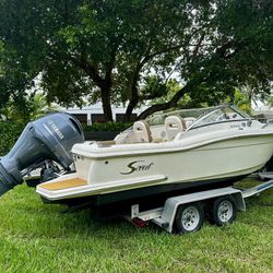2017 Scout 225 Dorado W/ Yamaha 200HP 4Stroke Only 90Hrs & Trailer! WILL TRADE FOR WATCHES / GOLD