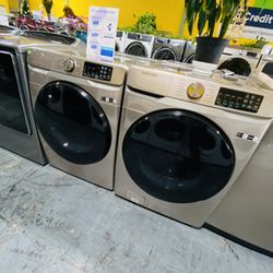 Samsung Rose Gold Washer And Dryer Finance Available 