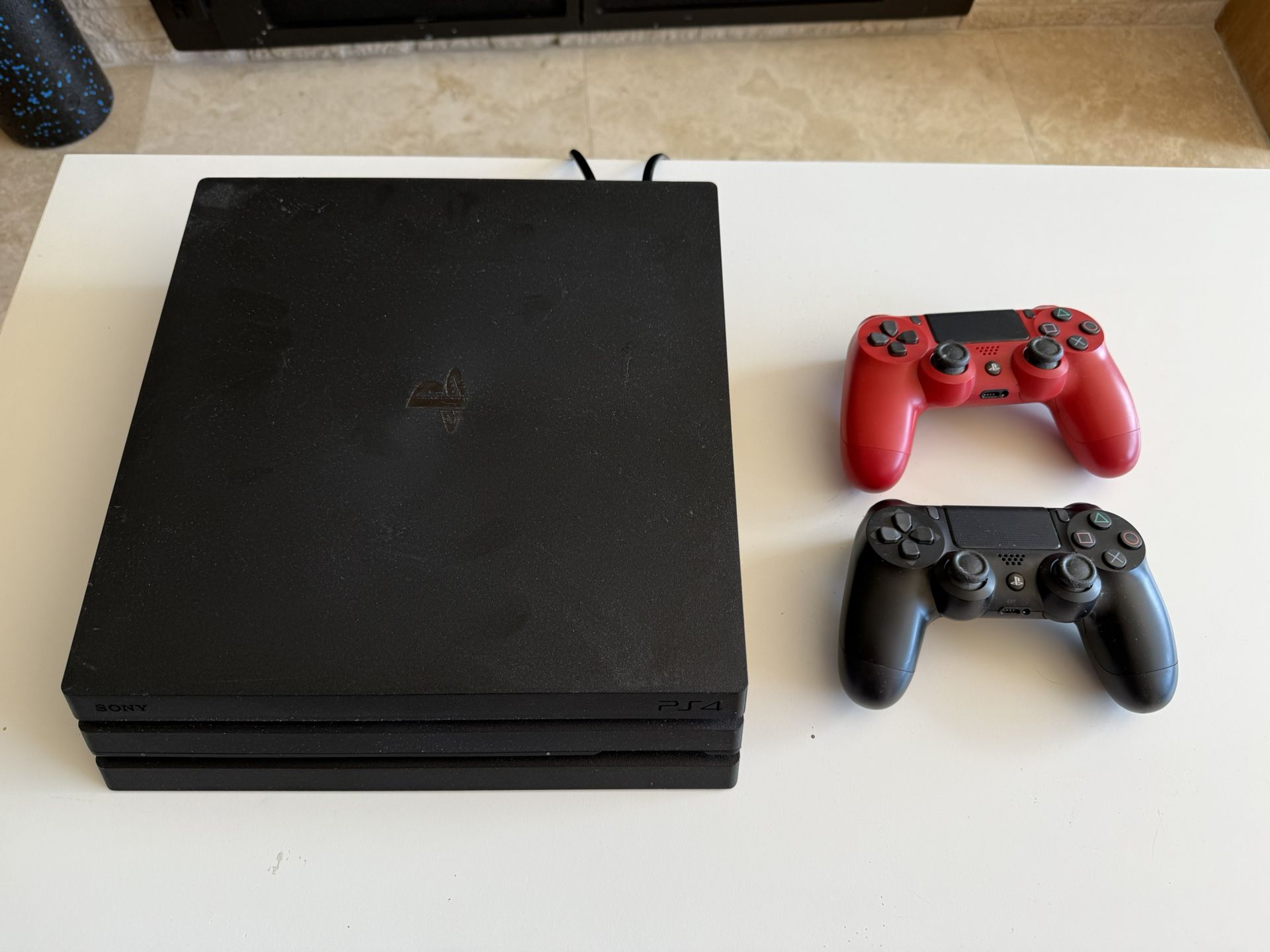 PS4 1TB with 2 Controllers