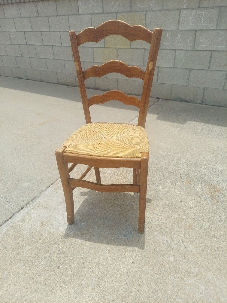 Vintage Straw Chairs