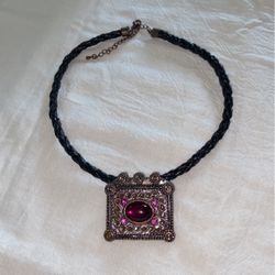 Indian Jewelry, Necklace, Vintage 15.5”