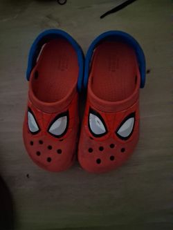 Spider man crocs