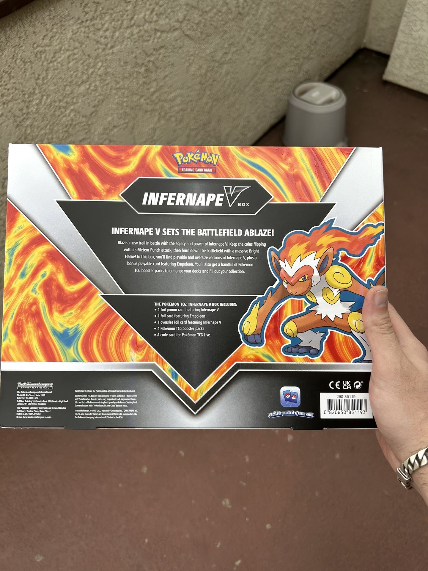 Pokemon: Infernape V Box
