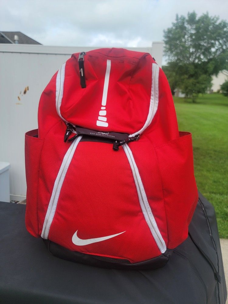 Nike Hoops Elite Max Air Backpack - Red/White
