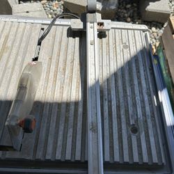 7” Ridgid Wet Tile Saw R4021 