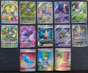Pokemon TCG Full Art and Trainer Card Lot