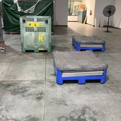 Very Large Calapsable, Stackable Storage Bins Asking $100 Each OBO