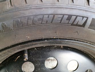 Spare tire and wheel for a 2005 Ford Fusion