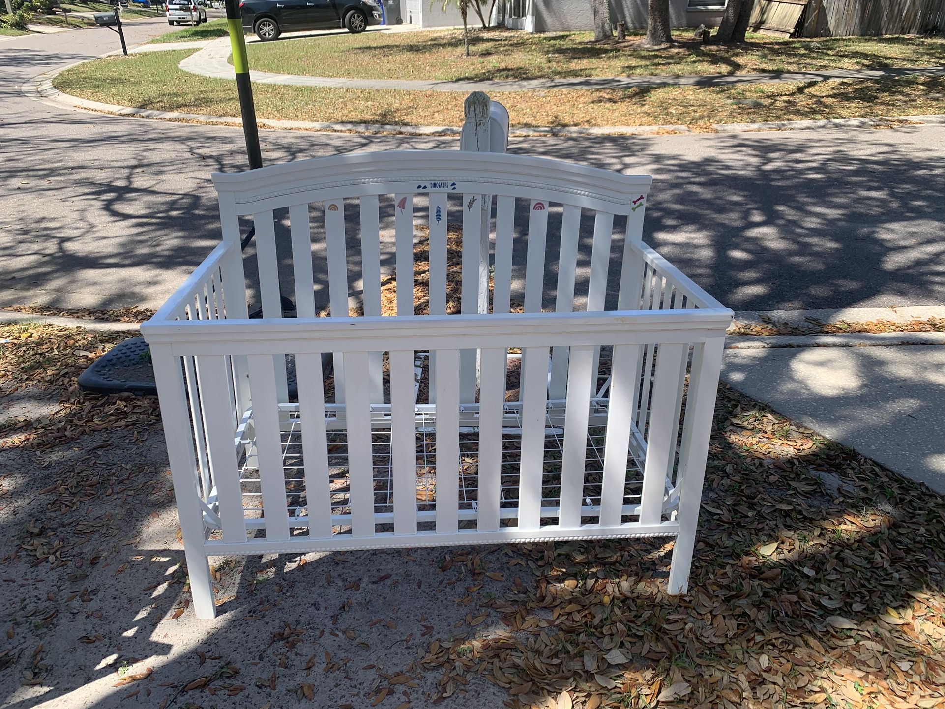 Baby Bed And Changing Table
