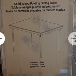 New Folding Dining Table