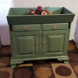Refurbished Sage Green Drysink