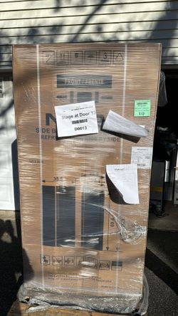 Mora 19 CF Capacity Side by Side Refrigerator Metallic Steel Silver Model MRS184N6AVD 1,050$