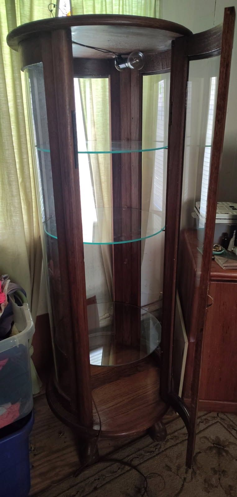 Vintage Curio Cabinet