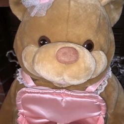 KIDS GIRLS BEAR BALLERINA ROLLING SUITCASE