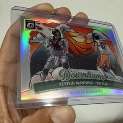 Peyton Manning / Bo Nix Dual Downtown Denver Broncos