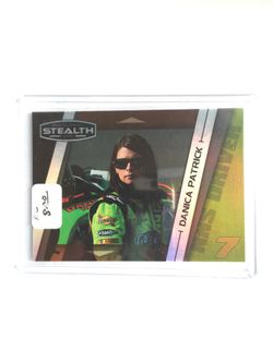 Danica Patrick card in case