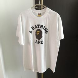 BAPE College Tee
White