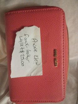 Anne Klein leather wallet