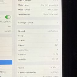 iPad 6th Generation 