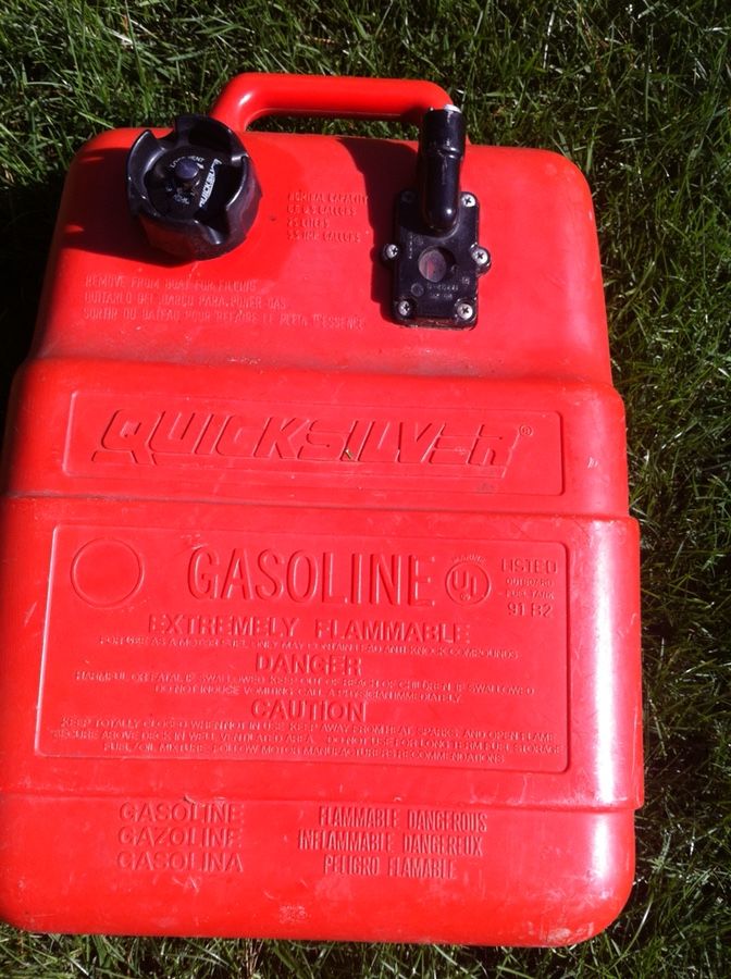 6 gallon boat fuel tank