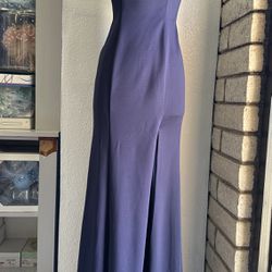 Prom Dress, Formal Gown, Off The Shoulder, Sweetheart, Navy Blue,Extra-Small