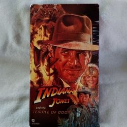 Indiana Jones And The Temple Of Doing VHS