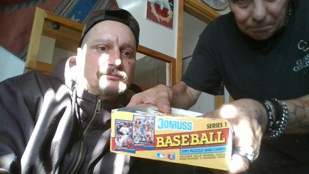 91 donruss box of cards with puzzle pieces