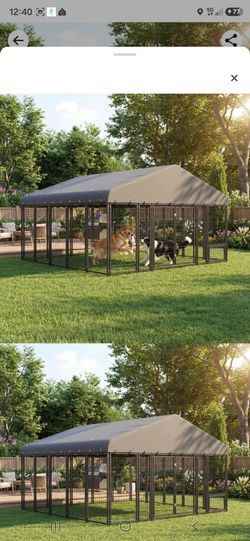 Very large kennel/chicken fort