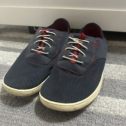 Olukai Navy Slip-On Shoes