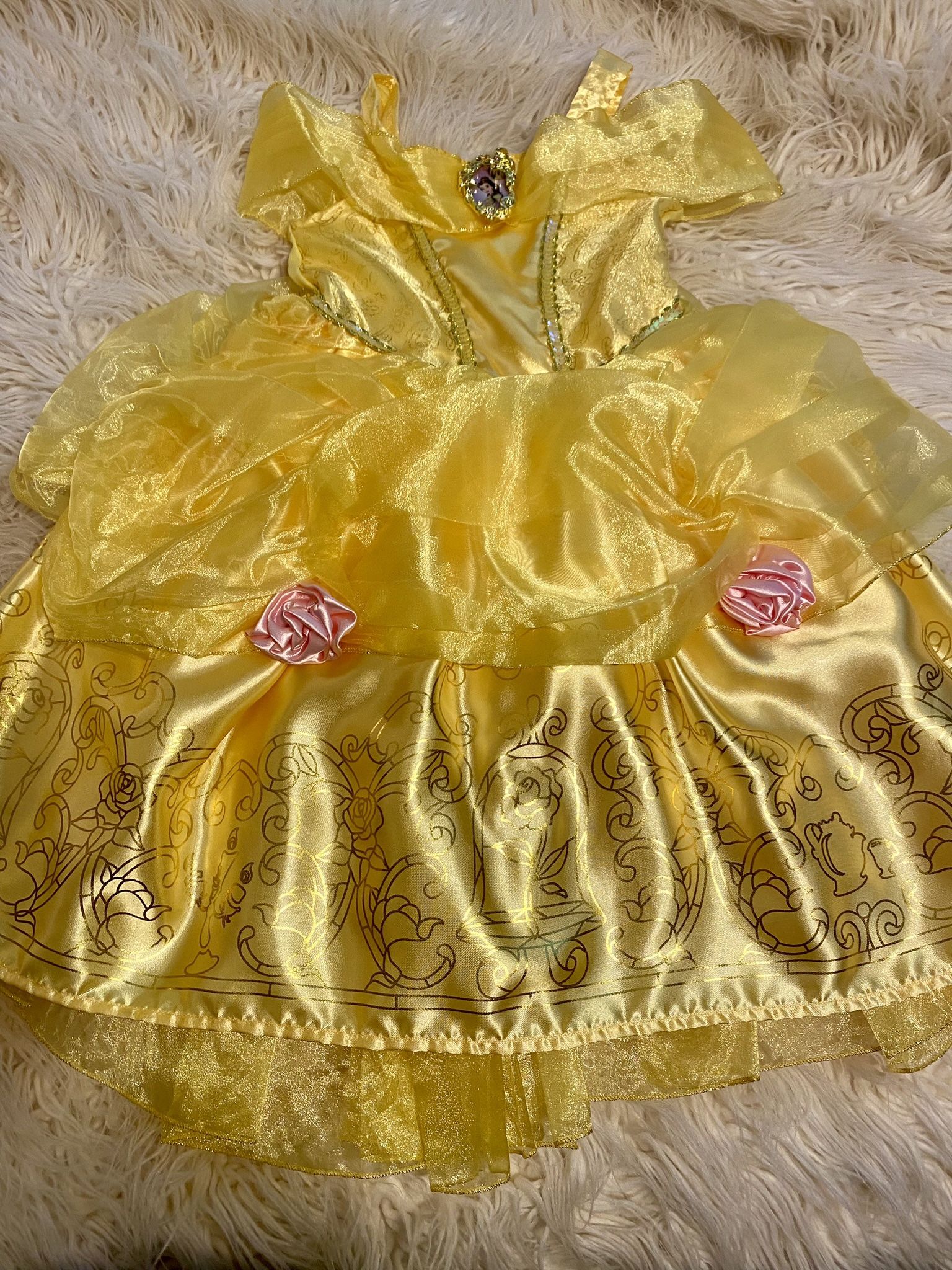 Disney Store Belle Gown Size 5/6