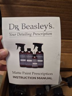 Matte paint wash