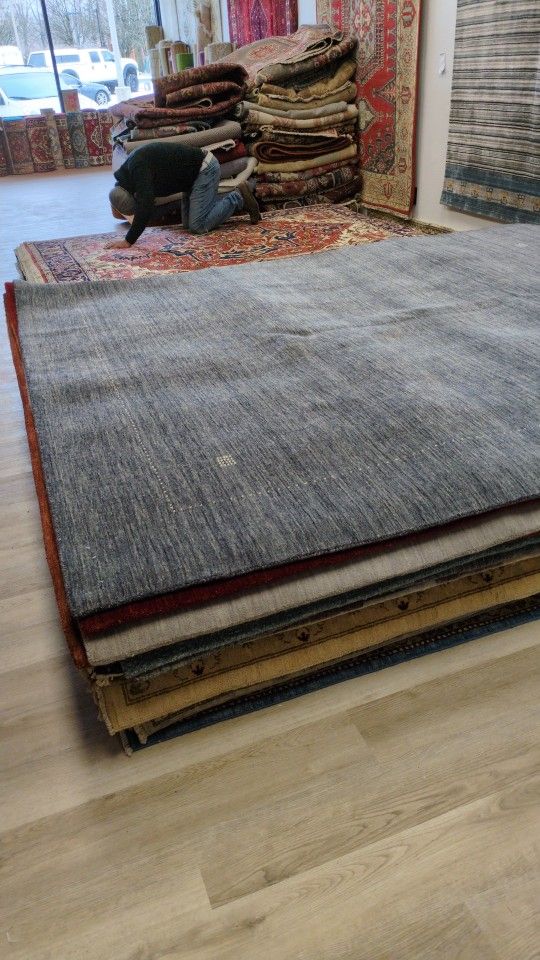 Handmade Wool Gabbeh Rugs 8x10