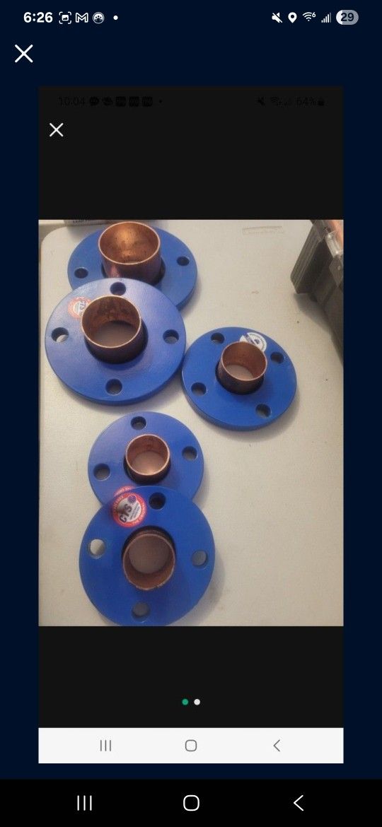 CTS Flange Lead Free Copper Flange Adapter